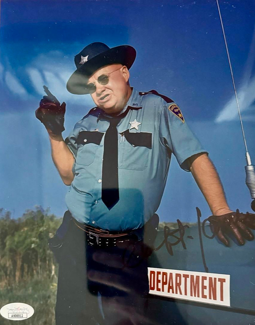 Clifton James (James Bond) signed 8x10 - JSA COA